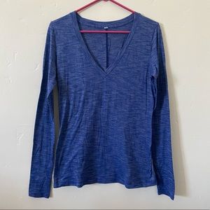🆕 Lululemon &go Everywhere Long Sleeve - Sapphire Blue